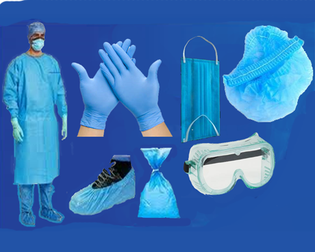 Personal protective equipment (PPE Kits)